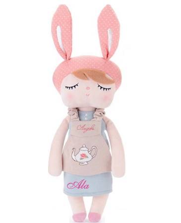 Metoo Personalized Angela Bunny Retro Doll 