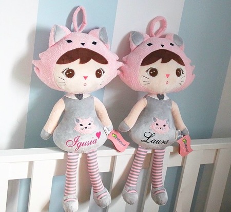 Metoo Personalized Cat Girl Doll