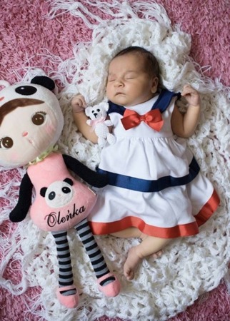 Metoo Personalized Panda Girl Doll