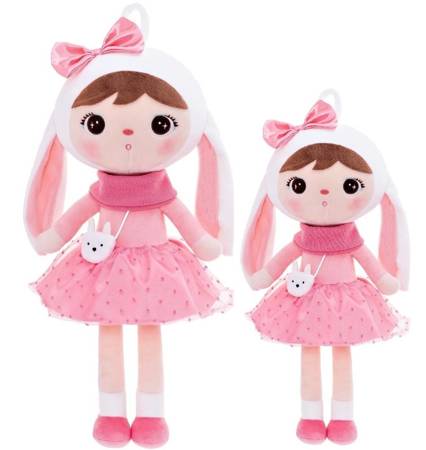 Metoo Rabbit with Bow XL Doll 70 cm