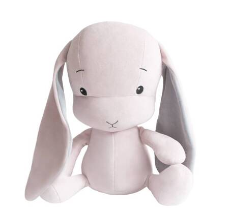 Personalized Bunny Effik S - Pink with Gray ears 20 cm