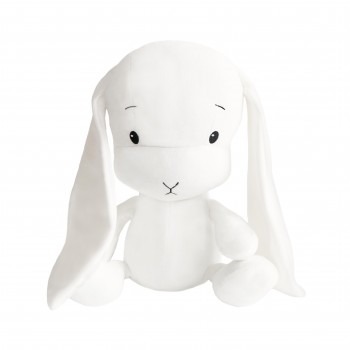 Personalized Bunny Effik S - White with White Ears 20 cm