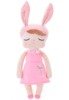 Metoo Anegla Bunny Doll in Pink Dress 