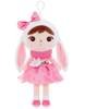 Metoo Personalized Mini Bunny with Bow Doll 
