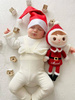 Metoo Personalized Santa Claus Boy Doll
