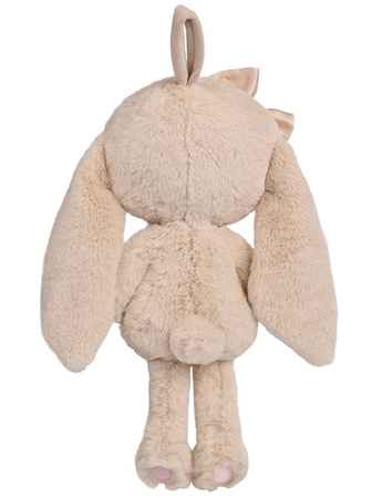 Metoo Personalized  Fluffy Light Beige Bunny Girl with Bow